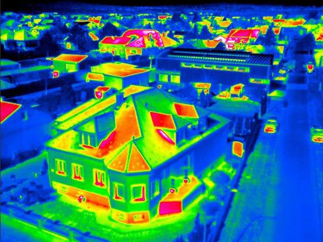 Odborné školenia,Termografická diagnostika budov,Termografická diagnostika